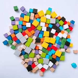 Tùy chỉnh thiết kế in cạnh tròn bằng gỗ <span class=keywords><strong>DND</strong></span> xúc xắc - Product Image 5