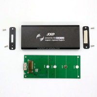 Caja Externa para SSD NGFF de Aluminio, USB 3.0 de Alta Velocidad a M.2 SATA 6Gbps, Carcasa para Disco Duro de Estado Sólido