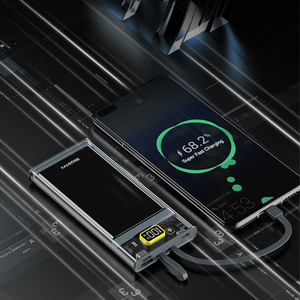 MODORWY 10000mAh Chargeur de <span class=keywords><strong>batterie</strong></span> <span class=keywords><strong>externe</strong></span> portable haut de gamme Affichage LED Câble magnétique intégré <span class=keywords><strong>Batterie</strong></span> <span class=keywords><strong>externe</strong></span> pour Micro USB - Product Image 5