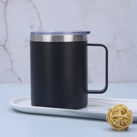 Thermos portable multicolores avec couvercle, isolation thermique pour l'extérieur, le bureau, la voiture, la maison, le camping