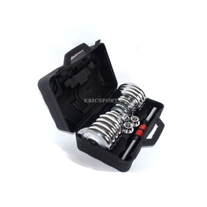 20kg 44LB Fitness Equipment Gym <strong>Weights</strong> <strong>Dumbbell</strong> Set Adjustable <strong>Dumbbell</strong> for Body Building - Product Image 3