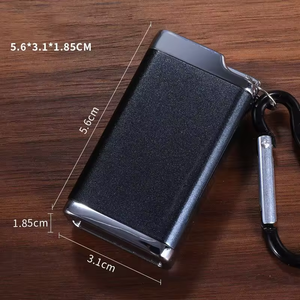 DEBANG Portable <strong>Ashtray</strong> Wholesale Metal Creative Design <strong>Pocket</strong> <strong>Ashtray</strong> With Keychain and Cover for Cigarette Butts - Product Image 4