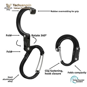 Hot Sale <b>S</b> Shaped Aluminum Hanger Fully Automatic Heating Waterproof Features Small Tensile Closing Crane <b>Hook</b> for Camping - Product Image 6