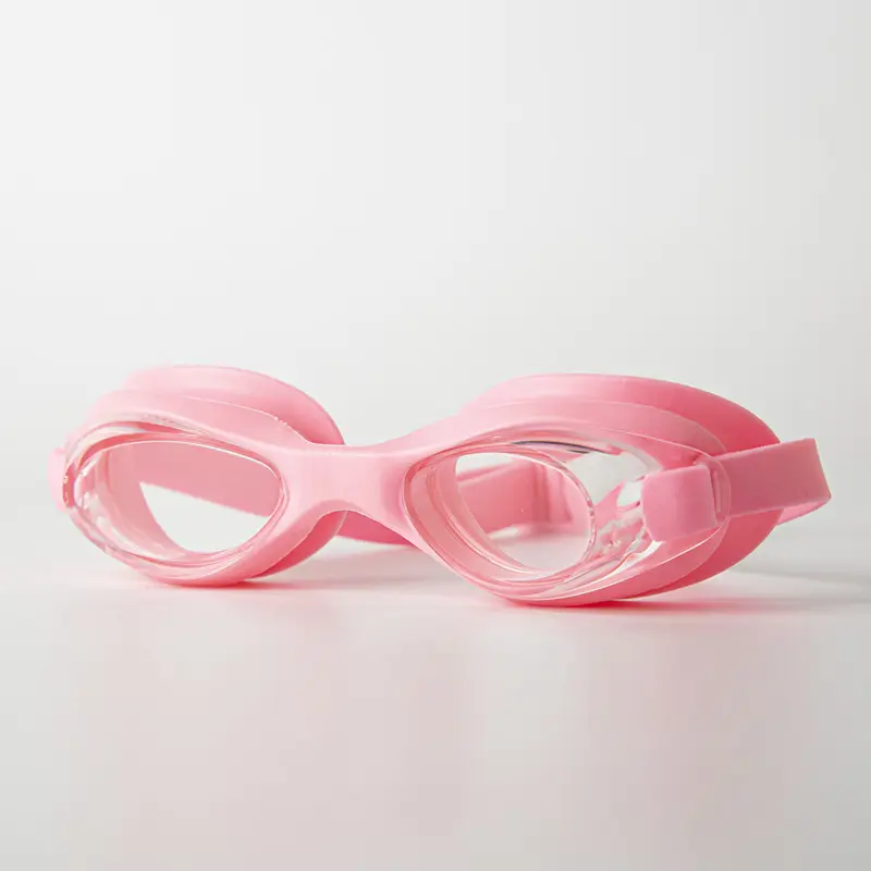 แว่นตาว่ายน้ำกรอบเล็กป้องกันหมอกและยูวีกันน้ำเหมาะสำหรับว่ายน้ำ