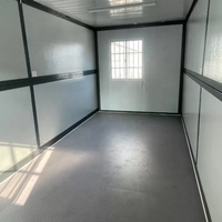 Casa Contenedor Modular Prefabricada Plegable de 20 Pies |   Oficina en Sitio de Construcción y Dormitorio para Trabajadores, Alojamiento Temporal