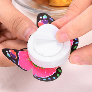 Glowing <b>rainbow</b> butterfly, adhesive, color-changing, flashing butterfly decoration, fiber optic butterfly, street vendor - Product Image 3