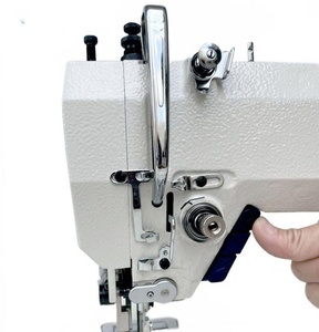 Machine à coudre industrielle électronique robuste pour cuir, vestes, portefeuilles, jeans, empeignes en tissu, moteur programmable et durable - Product Image 6