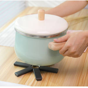 Almohadillas calientes plegables para sartén, Juego de <span class=keywords><strong>3</strong></span> remaches resistentes al calor para ollas y sartenes - Product Image 3