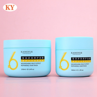 Pot de crème en plastique 150g 250g rose visage cheveux produit crème emballage cosmétique pot en PET avec couvercle pot en PP bouteille en plastique