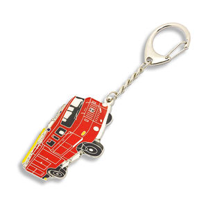 Porte-clés en métal alliage de zinc étanche avec logo personnalisé Kwa, cadeau mignon - Product Image 5