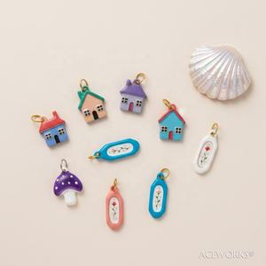 รวมบทกวีเรื่อง<span class=keywords><strong>บ้าน</strong></span>หลังเล็ก |   จี้สแตนเลสชุบทอง 18K PVD ลายวาดมือ รูปบ้าน สัตว์เลี้ยง และชีวิตประจำวัน สำหรับทำเครื่องประดับ - Product Image 6