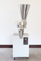 Machine de remplissage alimentaire électrique semi-automatique pour grains de café noix de cajou sacs en plastique étuis haute efficacité certifié CE