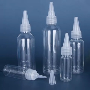 <span class=keywords><strong>5</strong></span>/10/20/30/50/60/80/100/120/150/200/250ML 플라스틱 스퀴즈 드로퍼 병 투명 뾰족캡 용기 잉크 접착제 공병 - Product Image 6