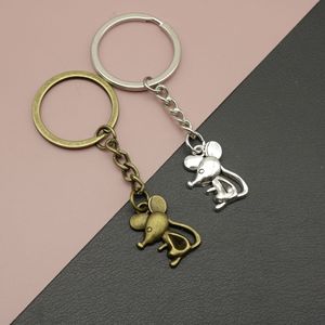 Wholesale Mouse Keychain Mouse Shape Keychain Metal Keychain