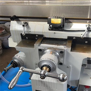 Motor de elevación de alta calidad, cama de fundición fuerte, 1270x254mm, mecanizado Vertical, fresadora de torreta para procesamiento de metales - Product Image 4