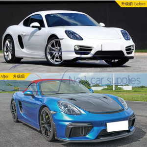 Ventes d'usine Pare-chocs avant DRL Kits de carrosserie <span class=keywords><strong>Cayman</strong></span> Boxster 981 2012-2016 Mise à niveau vers le kit de style 982 <span class=keywords><strong>GT4</strong></span> pour - Product Image 2