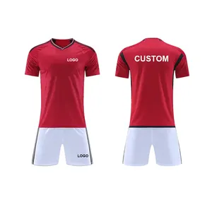 2024 New Season Custom Football Uniform Jersey Set Football Jersey Sportswear Soccer Wear Fans Player Football Club Shirts