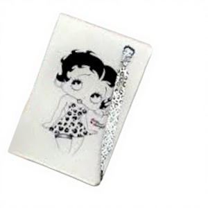 Plaque à cils en acrylique durable Love Black White Betty Boop Flower Lash Tiles pour extensions de cils, outil de beauté, marque privée - Product Image 3