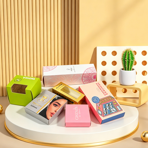 Boîte en carton blanc personnalisée haut de gamme pour soins de la peau, impression couleur haute définition, emballage quotidien pour produits de soin. - Product Image 1