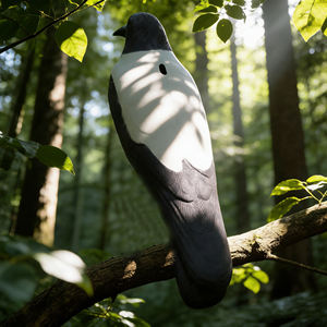 Décoy de chasse à l'oiseau corbeau réaliste en plastique PE pour appât de chasse - Product Image 4