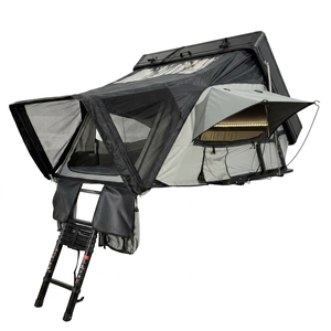 Tente de toit rigide pliable Camper X Hinge Frame Lift RTT pour camionnette, véhicule tout-terrain, Australie, haute qualité - Product Image 2