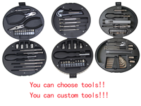 Mini juego de herramientas de mano básicas para bicicleta, caja personalizada, herramientas de regalo, hardware pro, portátil, pequeño, llave inglesa, kits de herramientas