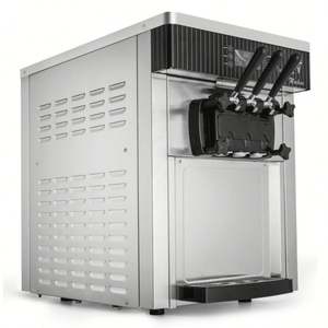 Máquina comercial para hacer helados suaves, máquina portátil para hacer helados de frutas automática para uso doméstico - Product Image 1