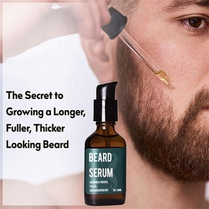 Tùy Chỉnh Tự Nhiên Barber Oil Argan Sản Phẩm Mens 100% Râu Tự Nhiên Huyết Thanh Tóc Tăng Trưởng Dầu - Product Image 2