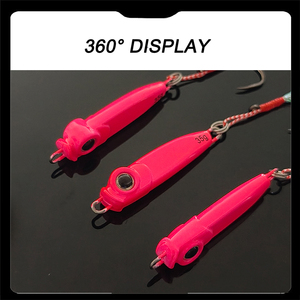 Leurre métallique Alpha 35g pour jigging vertical à lancer lent, appât pour la pêche <span class=keywords><strong>en</strong></span> <span class=keywords><strong>mer</strong></span> <span class=keywords><strong>en</strong></span> bateau, leurre lesté à coulée rapide - Product Image 3