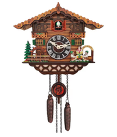 Jam Dinding Cuckoo Desain Abstrak Besi, Laris Manis Online, Mesin Quartz, Jam Alarm Ruang Tamu