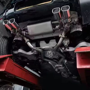 Sistema de Escape Nuevo para Land Rover <span class=keywords><strong>Defender</strong></span> 3.0 T Valvetronic Titanium ABS, Convertidor Catalítico con Acabado Pulido Espejo - Product Image 4