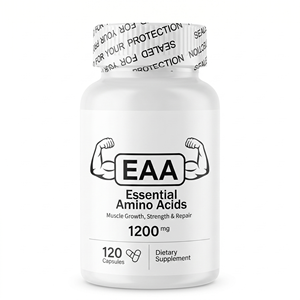 Cápsulas de Mezcla de 9 <span class=keywords><strong>Aminoácidos</strong></span> <span class=keywords><strong>Esenciales</strong></span> EAA de Alta Calidad, Suplementos para Maximizar la Síntesis de Proteína Muscular - Product Image 1