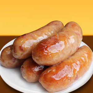 Auténtica Salchicha Asada Congelada, Carne Asada en Piedra Volcánica, Jamón, Pimienta Negra, Hot Dog, BBQ, Piel Crujiente Grande, Venta al por Mayor - Product Image 2