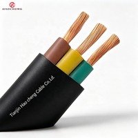 Kabel Motor Submersible Datar JHSB Tahan Air dan Minyak 450/750V untuk Pompa Industri