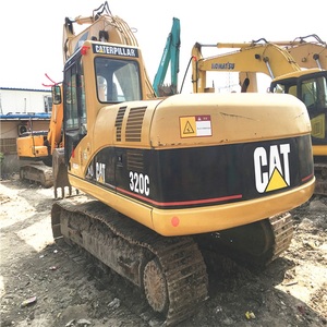 เครื่องขุดดินระบบไฮดรอลิกแบบมือสองเครื่องขุด320C 320ตัน20ตัน CAT320 CAT320C ญี่ปุ่น - Product Image 1
