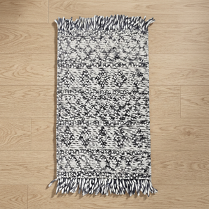Tapis rectangulaire en laine acrylique à motif géométrique, style bohème, fait main, à poils ras, pour la décoration du salon, tapis, carpettes, tapetes, teppich - Product Image 2