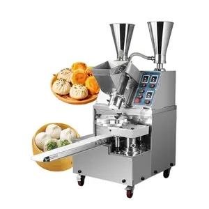 正若Roti灌装机中国饺子蒸汽面包高品质Momo制造机部分自动饺子