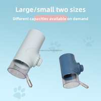 Distributeur d'eau et de nourriture pour animaux de compagnie en plastique écologique personnalisé, à suspendre, pour chat, lapin, chien, cage à chat, bouilloire pour boire de l'eau