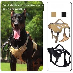 Grosir harnes anjing taktis yang dapat disesuaikan luar ruangan Area leher ternak reflektif multifungsi <span class=keywords><strong>Harness</strong></span> hewan peliharaan - Product Image 4