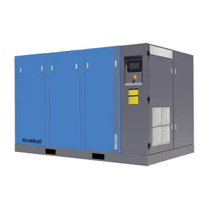 High Pressure General American Slient Industrial Air Cooling Rotary Screw Compressor Equipments Power