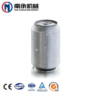Línea de producción de sellado de llenado de latas de aluminio para bebidas blandas de jugo de fruta automático completo de la A LA Z