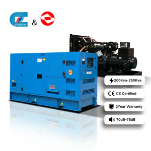เครื่องกำเนิดไฟฟ้าดีเซลแบบเปิดระบายความร้อนด้วยน้ำ KANGDIAN KD-SD288/360 Super Silent 200Kva/250Kva 3 เฟส 4 สาย ได้รับการรับรองมาตรฐาน CE - Product Image 1