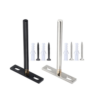 Invisible Bracket T-Shaped Wall Mounted Shelf Support 8mm Iron Durable Furniture Connector - Product Image 4