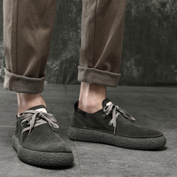 Sepatu Bot Pria Kulit Asli Tahan Aus Berkualitas Tinggi untuk Musim Dingin, Model Fashion Merk Ternama Ukuran 38-45 #   Suede Pabrik