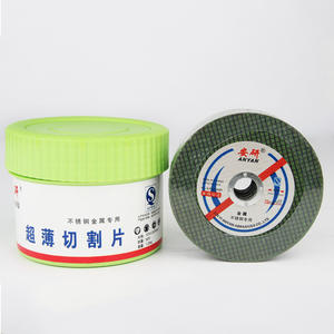 ใบเจียรเหล็กกล้าไร้สนิมบางพิเศษ 100 มม. สำหรับเครื่องเจียร 107 องศา แบบเรซิ่นสองชั้น สำหรับตัดอะลูมิเนียม - Product Image 4