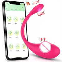 Juguetes Sexuales con Control Remoto por Aplicación, Vibrador para Parejas, Vibrador de Silicona con Succión de Clítoris, Dildo Vibrador, Vibrador Portátil, Juguetes Sexuales para Mujer