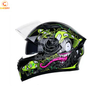 Casco completo para motocicleta, cobertura completa, todoterreno, locomotor de campo traviesa