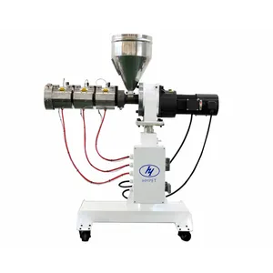 O preço mais popular mais barato mini tamanho pequeno extrusora de parafuso único para laboratório usando SJ25 SJ30 SJ35 SJ45