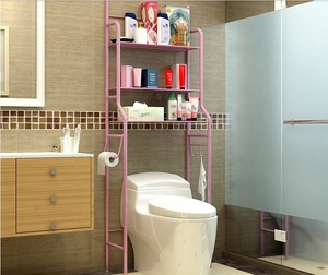 3-Tier Bathroom Storage <strong>Shelf</strong> Over Toilet Space Saver, Freestanding <strong>Shelves</strong> for <strong>Bath</strong> Essentials, Planters, Books, Etc - Product Image 5
