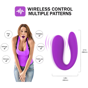 Hete G-spot vibrators voor vrouwen, clitorisvibrator, slipvibrator, couplesvibrator, seksspeeltjes voor vrouwen - Product Image 2